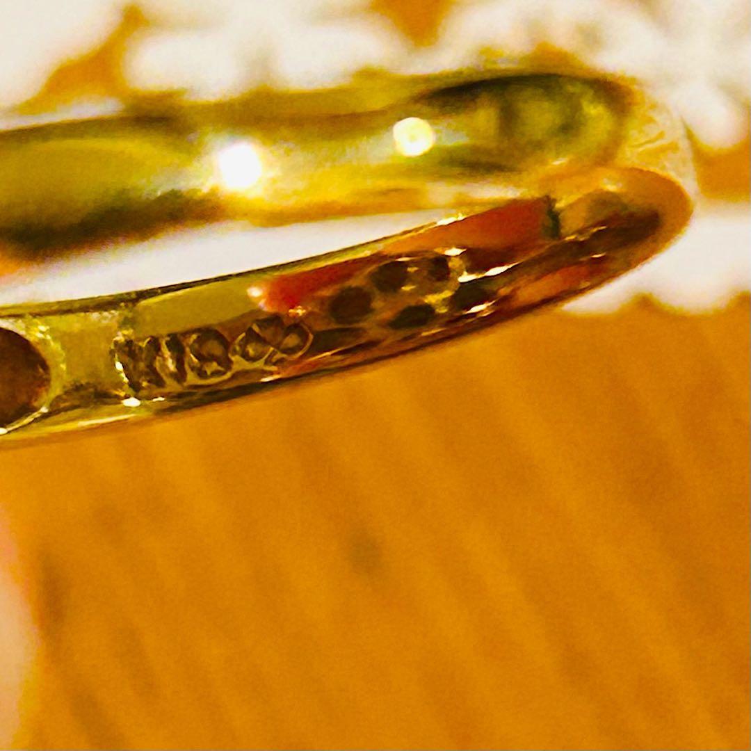 ペリドット　リング　指輪　ペンダントヘッド　K18 おそろい　セット