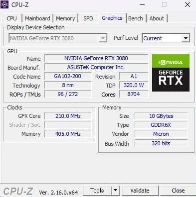 グラフィックボード・グラボ・ビデオカード ASUS TUF-RTX3080-10G-GAMING