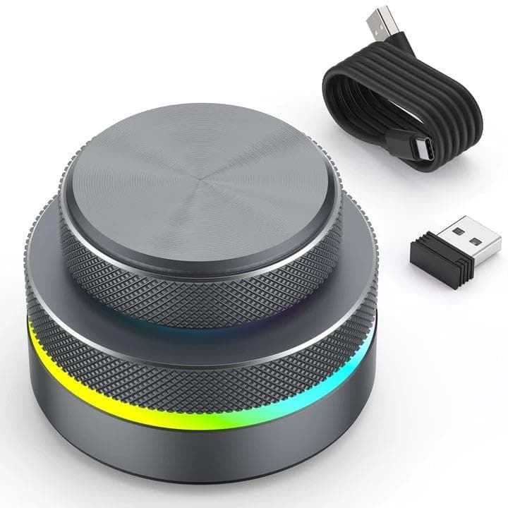 プログラマブルキーボード マクロキーボード ボリュームコントローラー 左手デバm