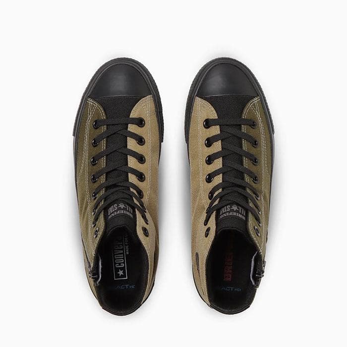 25.5 ブリーフィング コンバース ハイカット ゴルフ シューズ オールスター