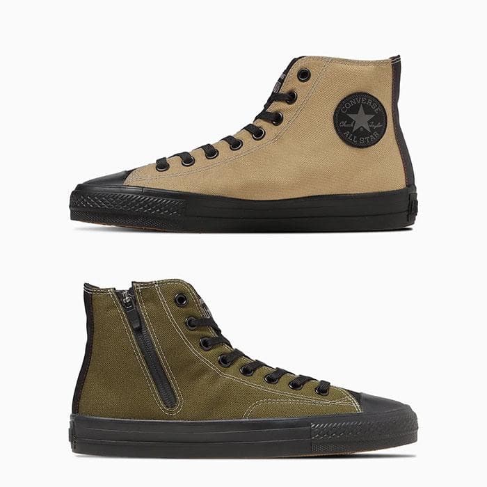 25.5 ブリーフィング コンバース ハイカット ゴルフ シューズ オールスター