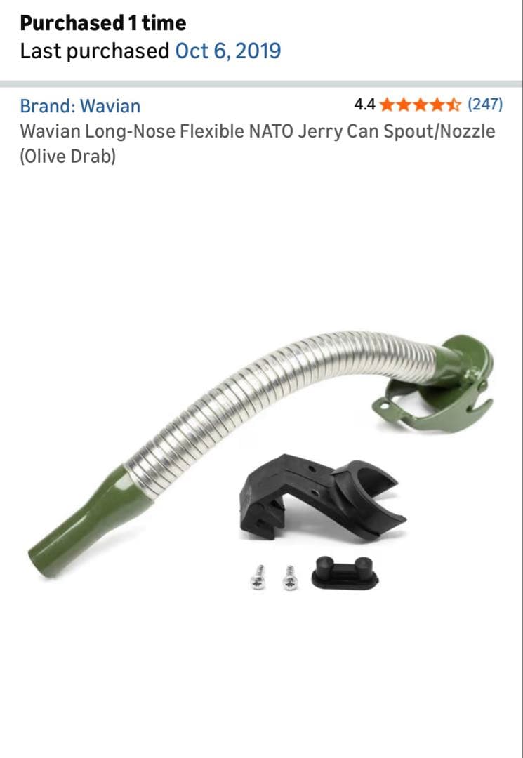 Wavian Jerry Can ガソリン携行缶　灯油缶　20L ブルー