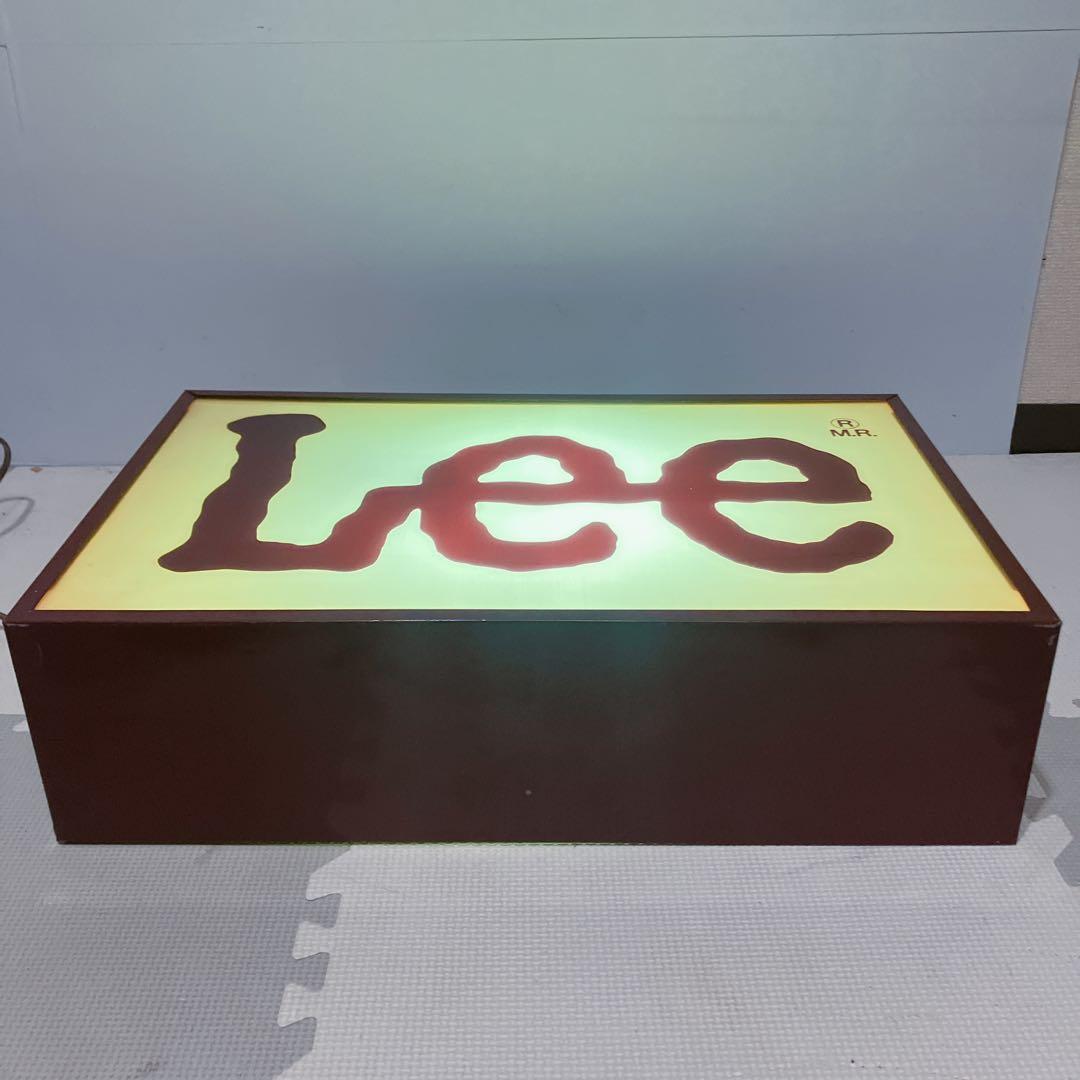 Lee ヴィンテージ　電飾看板　LEE ライト　看板　電球付き