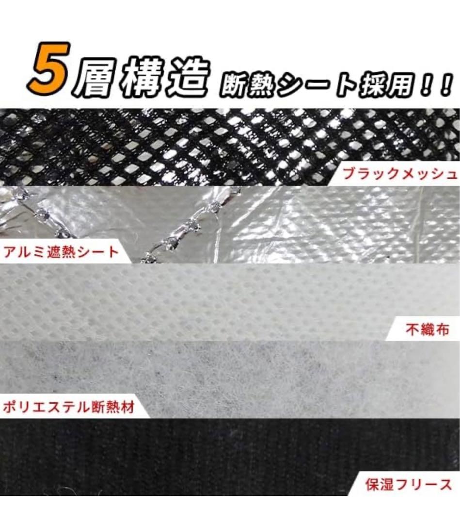 プリウス対応 50系 サンシェード 1台分 全窓用 7枚セット 車中泊