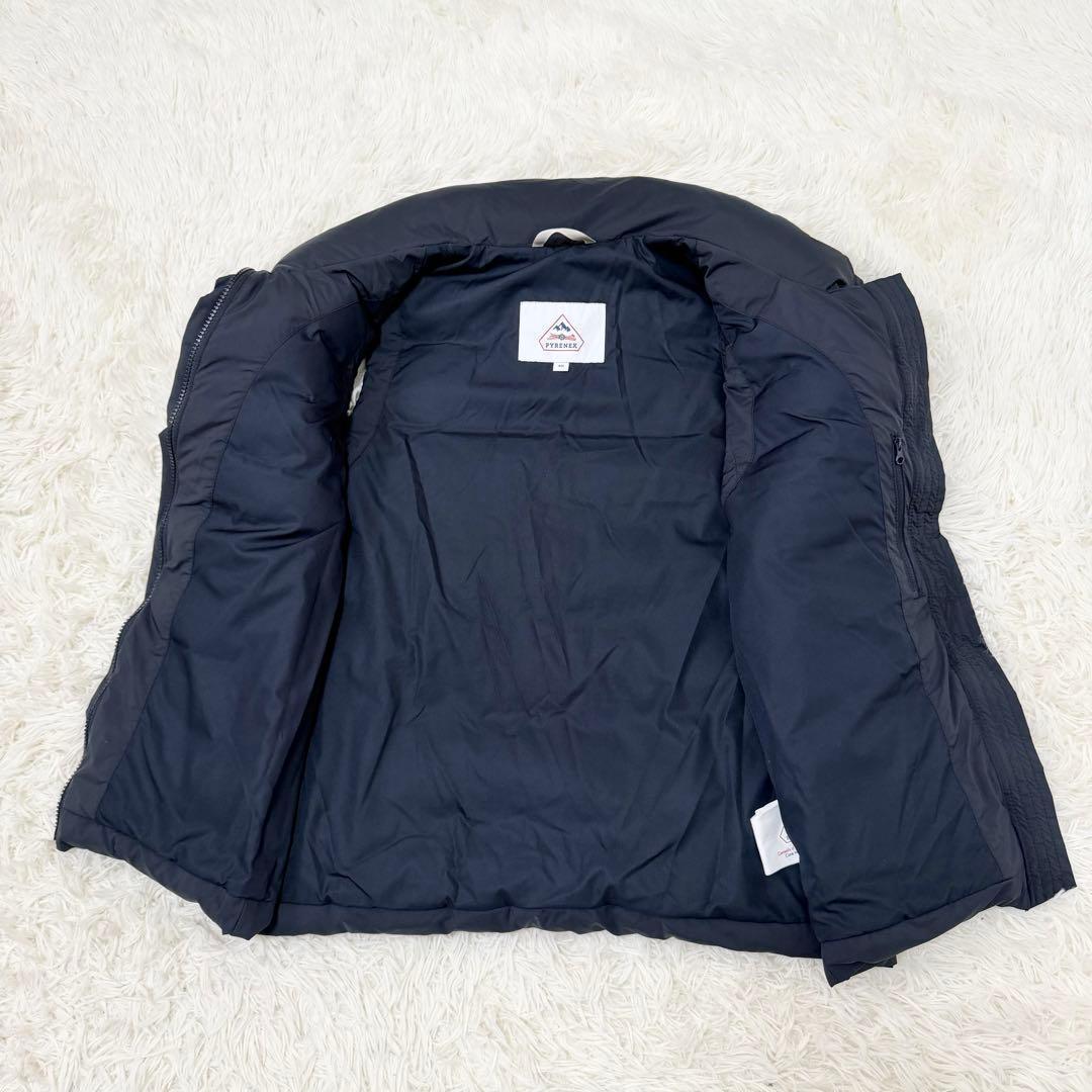 未使用級 PYRENEX ダウンベスト スプートニック2 ネイビー L