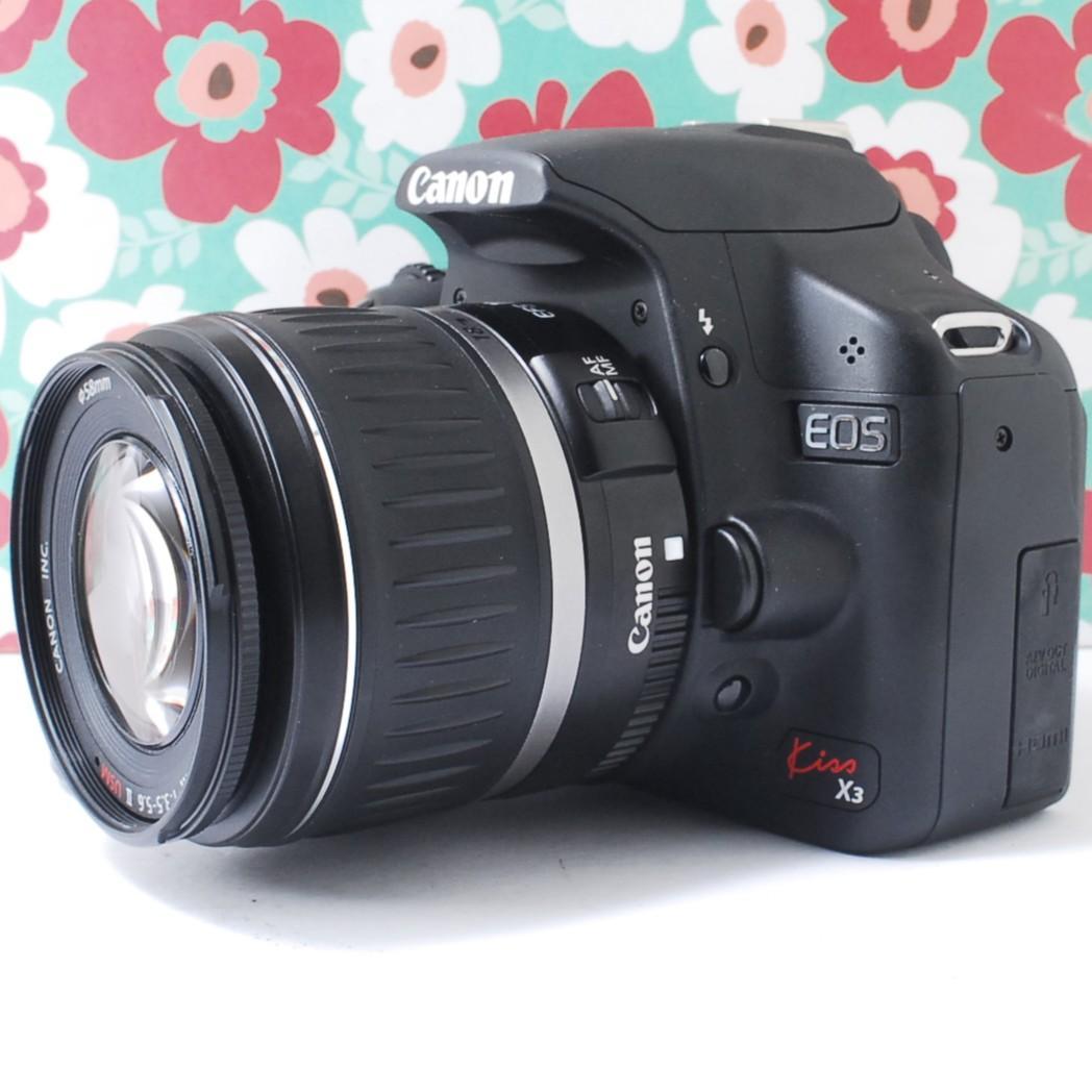 ❤初心者お勧め❤スマホ転送ＯＫ❤動画撮影❤kiss x3❤届いてすぐ使える❤