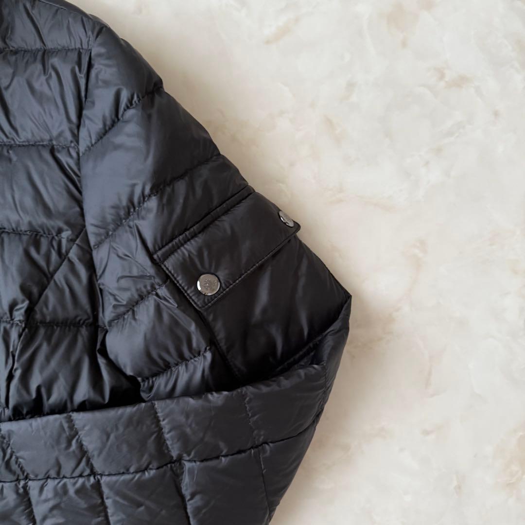 新品タグ付きラルフローレン　ダウンジャケット ブラック レディース S ロゴ付き