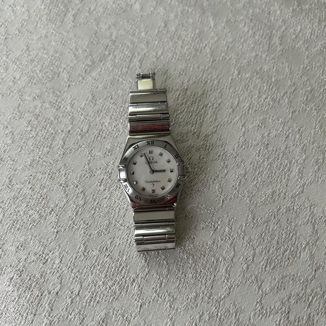 オメガ　コンステレーション　レディース　 シェル文字盤