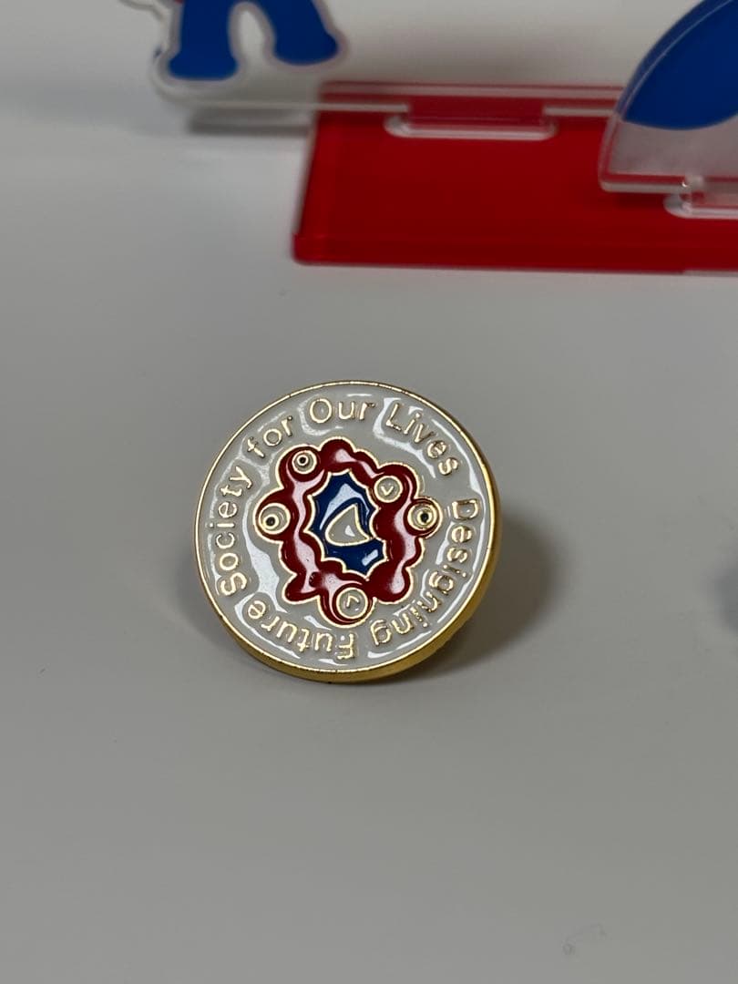 開幕前 大阪関西万博 EXPO2025 アクリルスタンド ミャクミャクピンバッジ