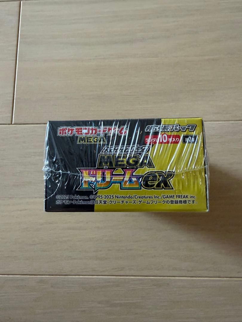 MEGAドリームex シュリンク付き 未開封 box ポケモンカード