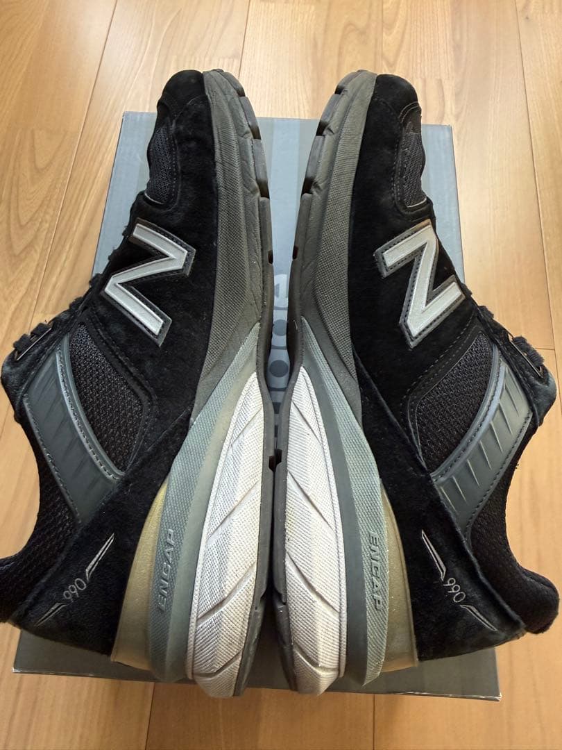 New Balance M990BK5 ブラック 28.5cm