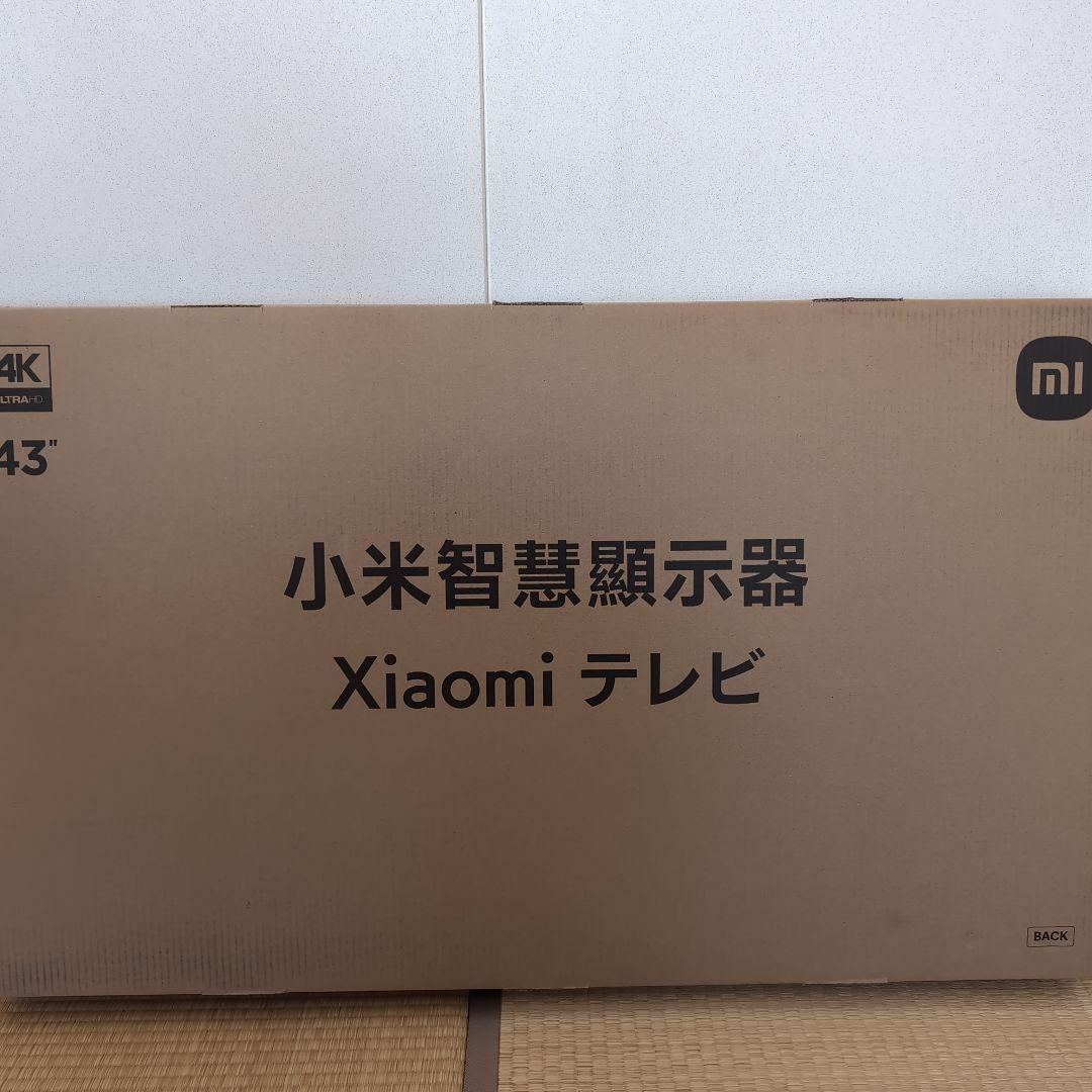 【未開封新品】チューナレス4KスマートテレビXiaomi Tv A Pro 43