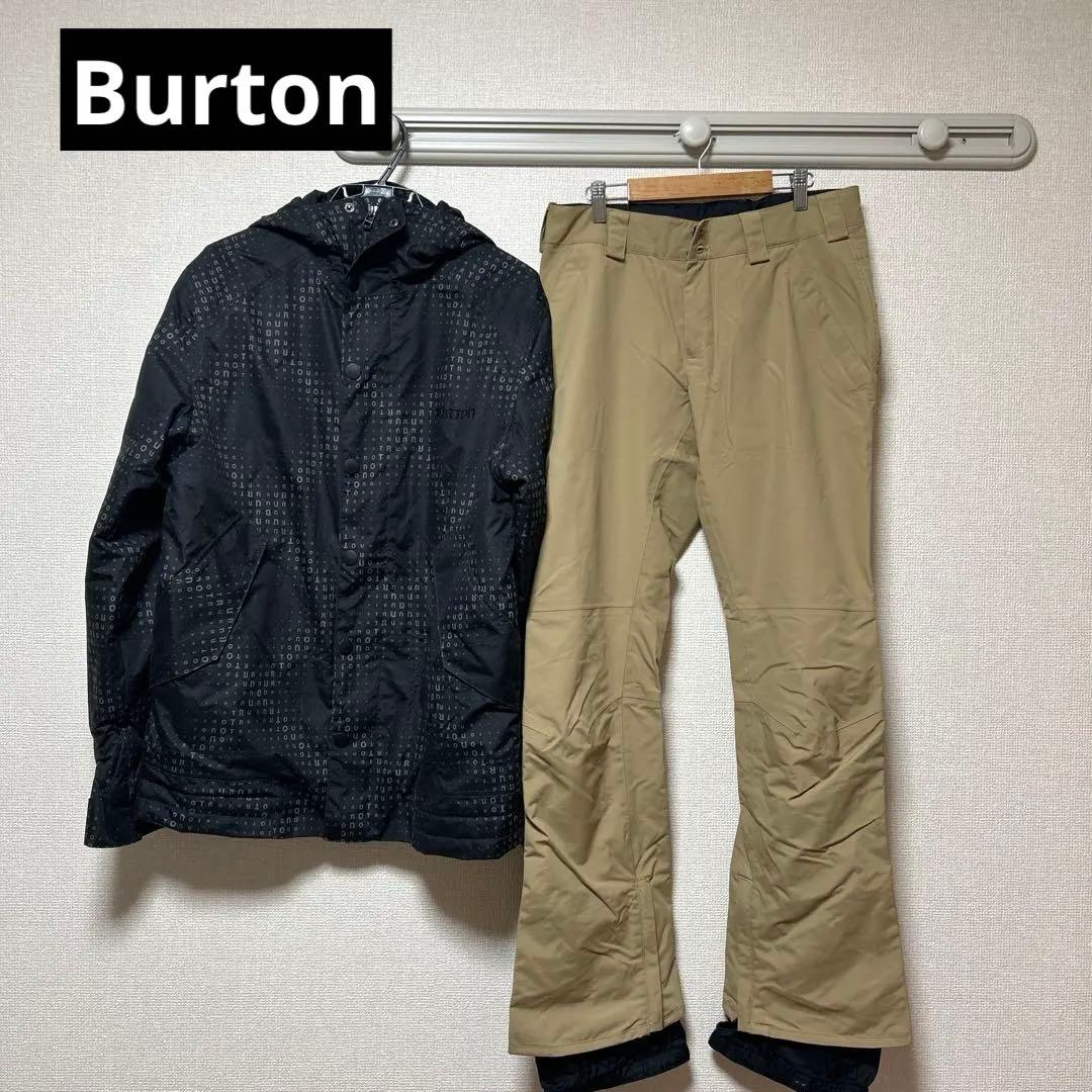 BURTON メンズ バートン スノーウェア 上下セット Sサイズ