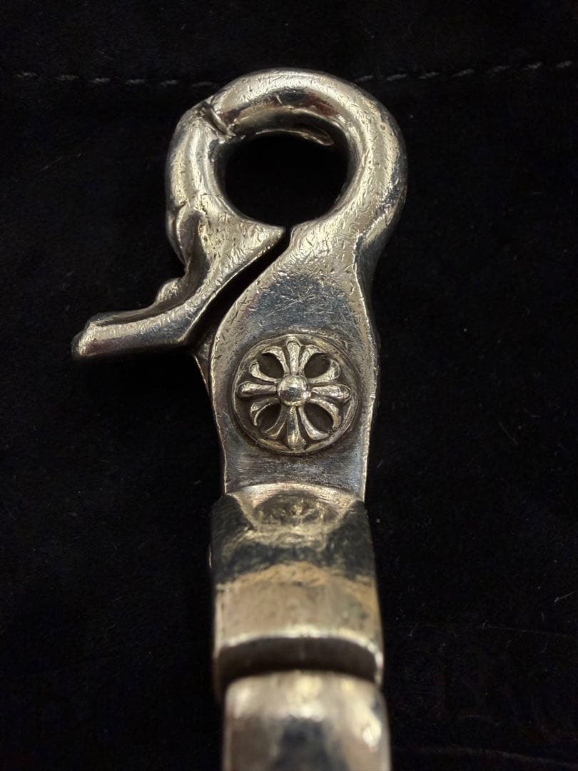 CHROME HEARTS クロスボール クイッククリップ キーチェーン