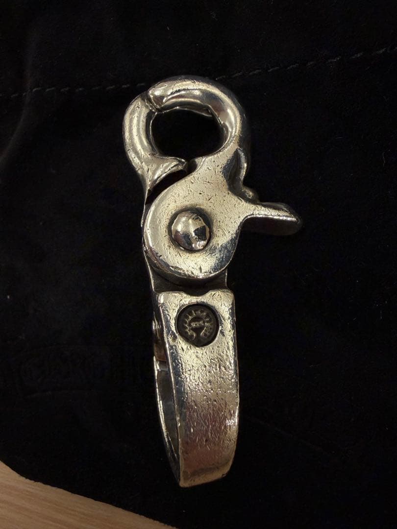 CHROME HEARTS クロスボール クイッククリップ キーチェーン