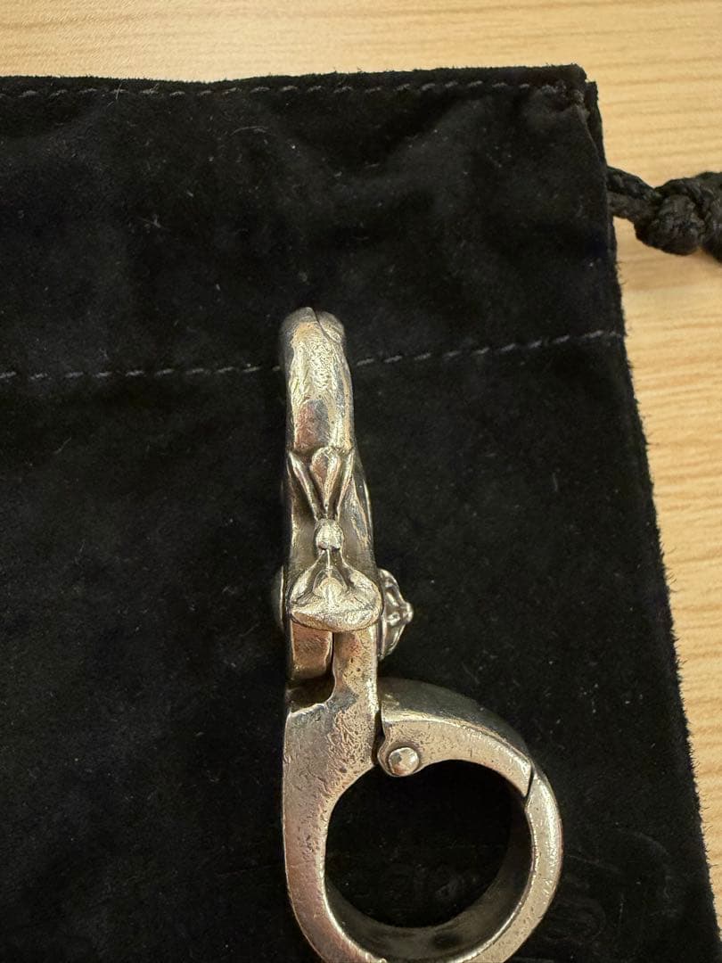 CHROME HEARTS クロスボール クイッククリップ キーチェーン