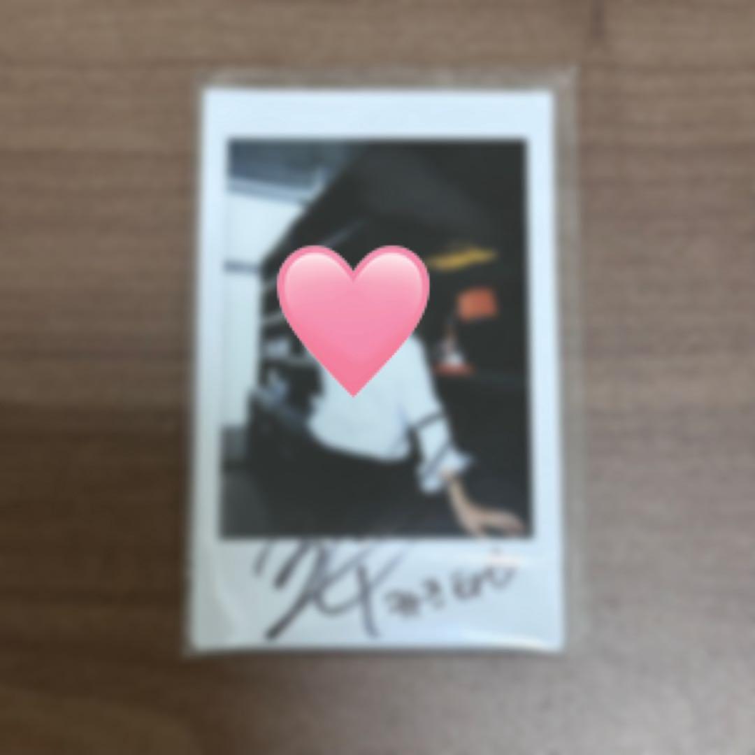 n.ssign エンサイン カズタ サイン入りチェキ ポラロイド