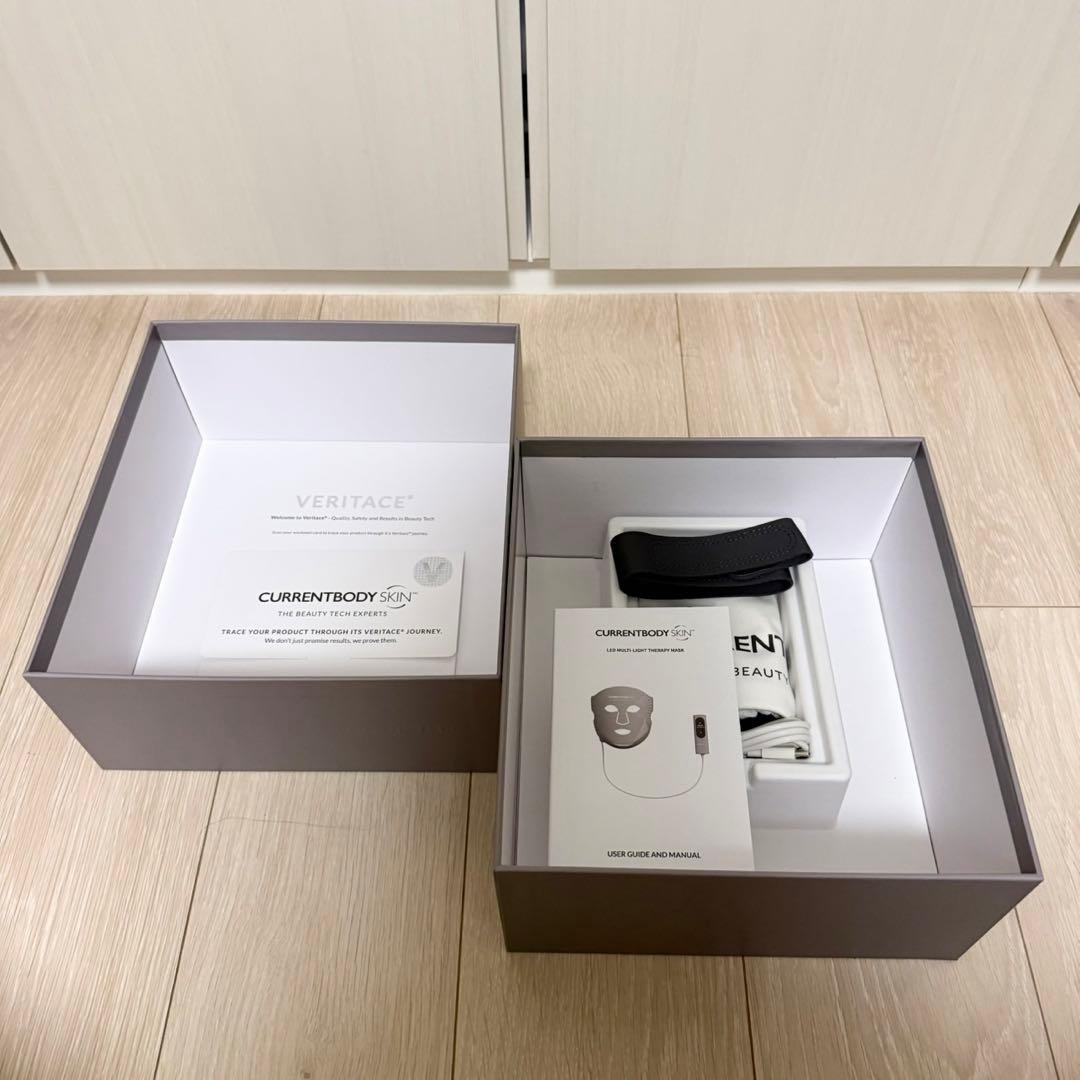 カレントボディ LEDマルチライトマスク 多機能LEDマスク + 美容液