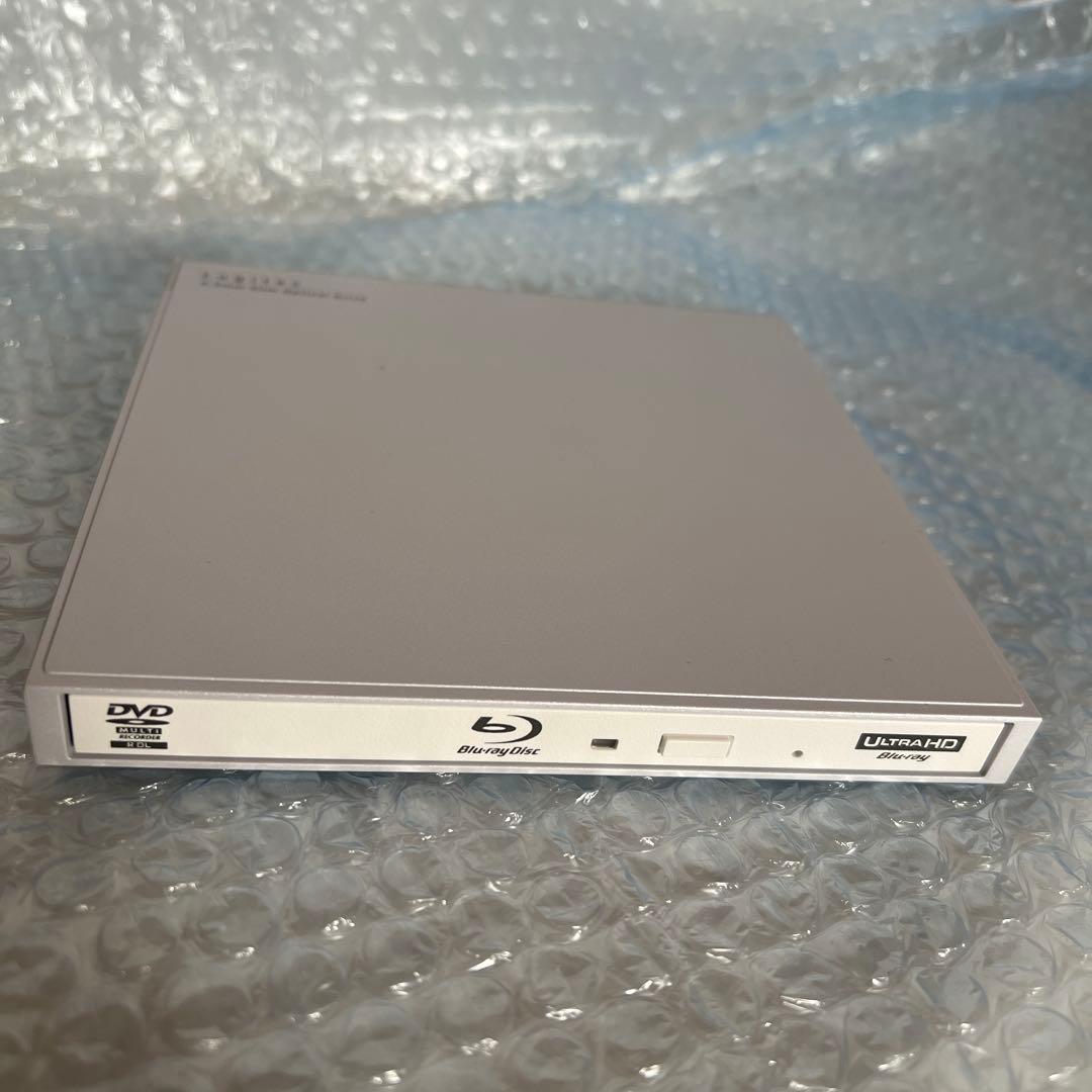 ロジテック　USB Type-C対応　ポータブルブルーレイドライブホワイト