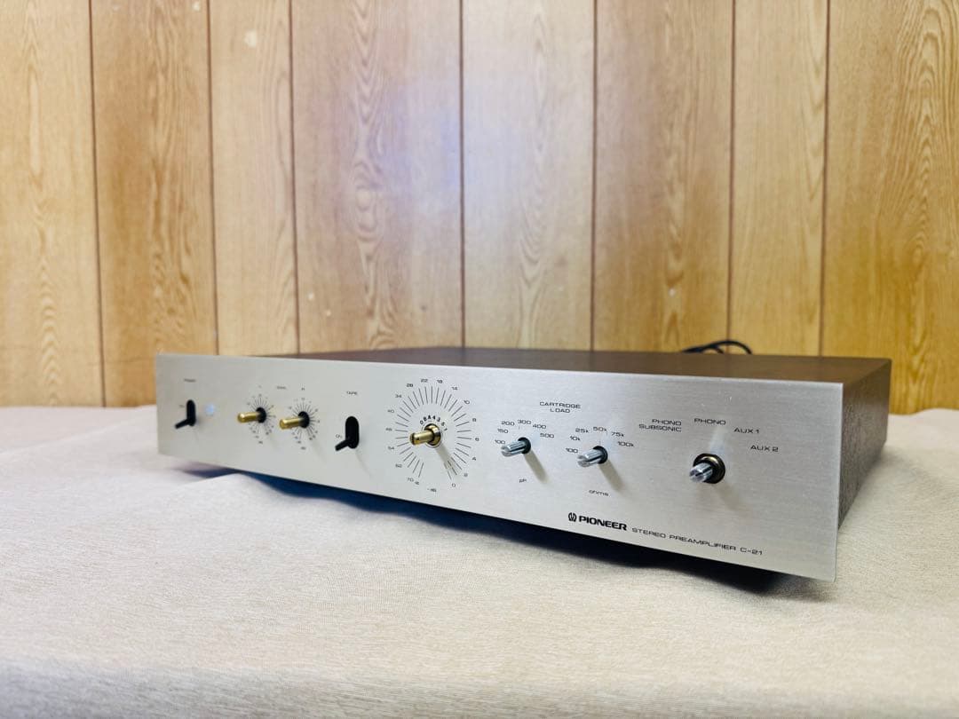 PIONEER C-21 プリアンプ パイオニア