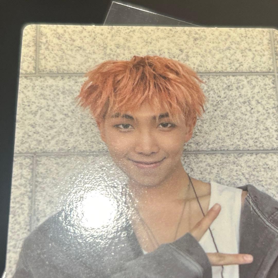 BTS MEMORIES 2017 BluRay RM ナムジュン トレカ