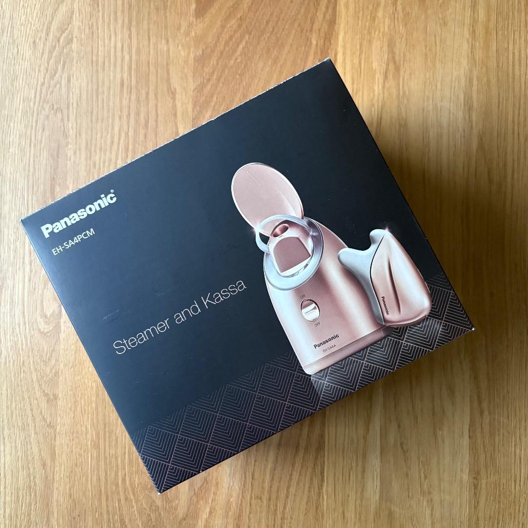 Panasonicスチーマーナノケア&温感かっさゴールドEH-SA4PCM-GN