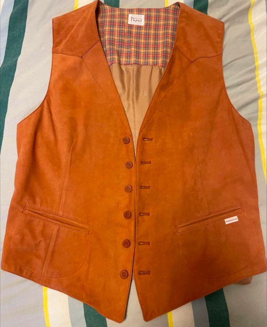 Papas（パパス） 山羊革 ヌバックゴートレザーベス