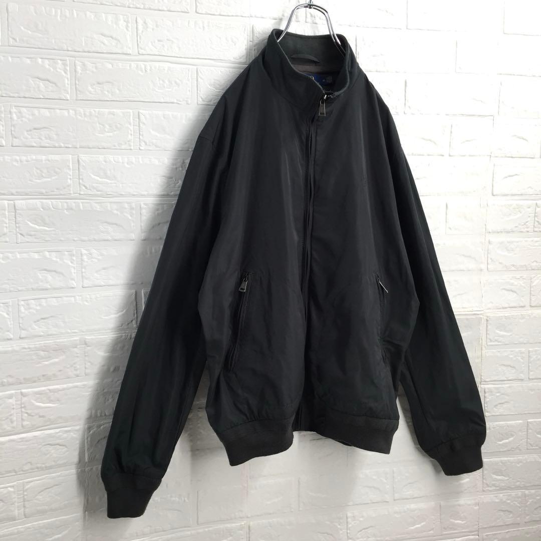 【人気モデル】ポロラルフローレン ポニー刺繍ロゴ ジップアップ ブルゾン M