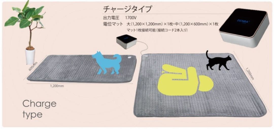 ★新品未使用【DENBA Health Charge】【デンバヘルス】【デンバ】