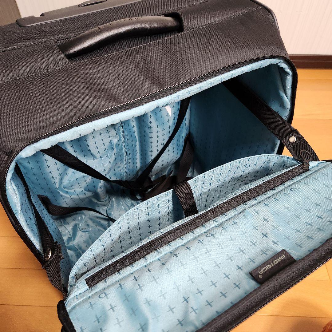 【使用回数わすが】プロテカ マックスパス ソフト 2 ブラック 機内持込