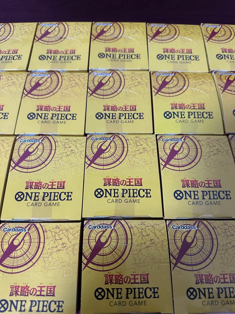 ワンピース カードゲーム 謀略の王国２０BOXテープ付き