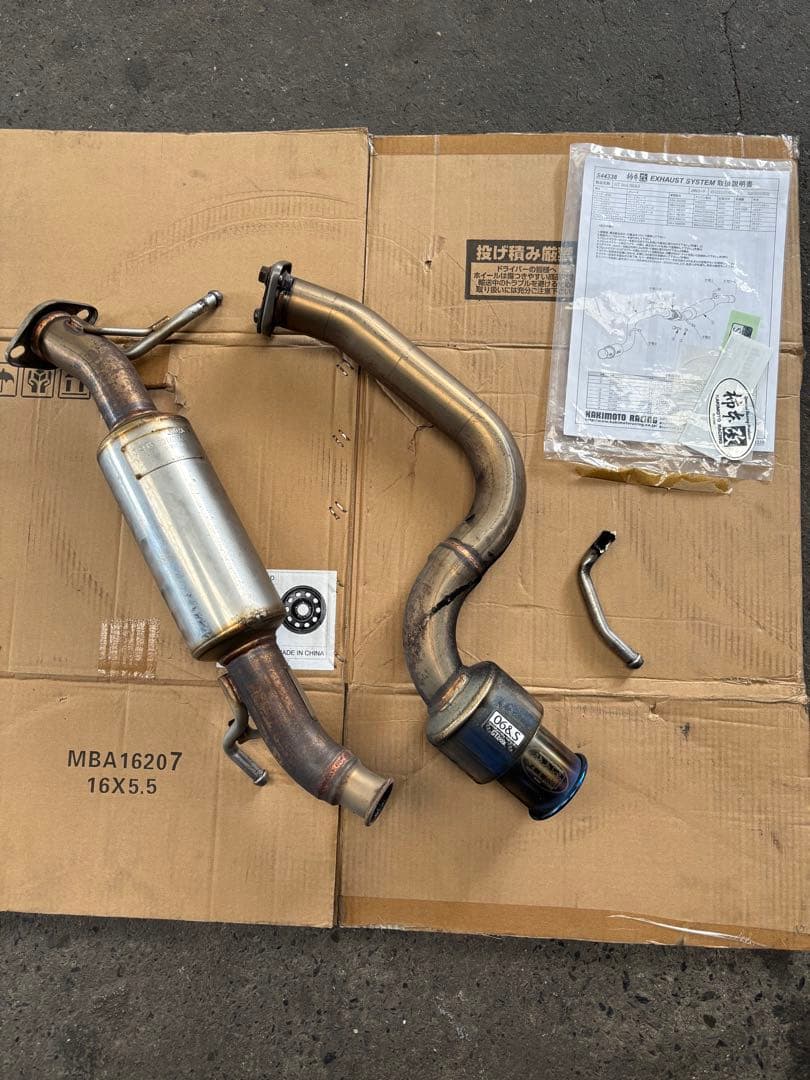 柿本改マフラー スペーシア