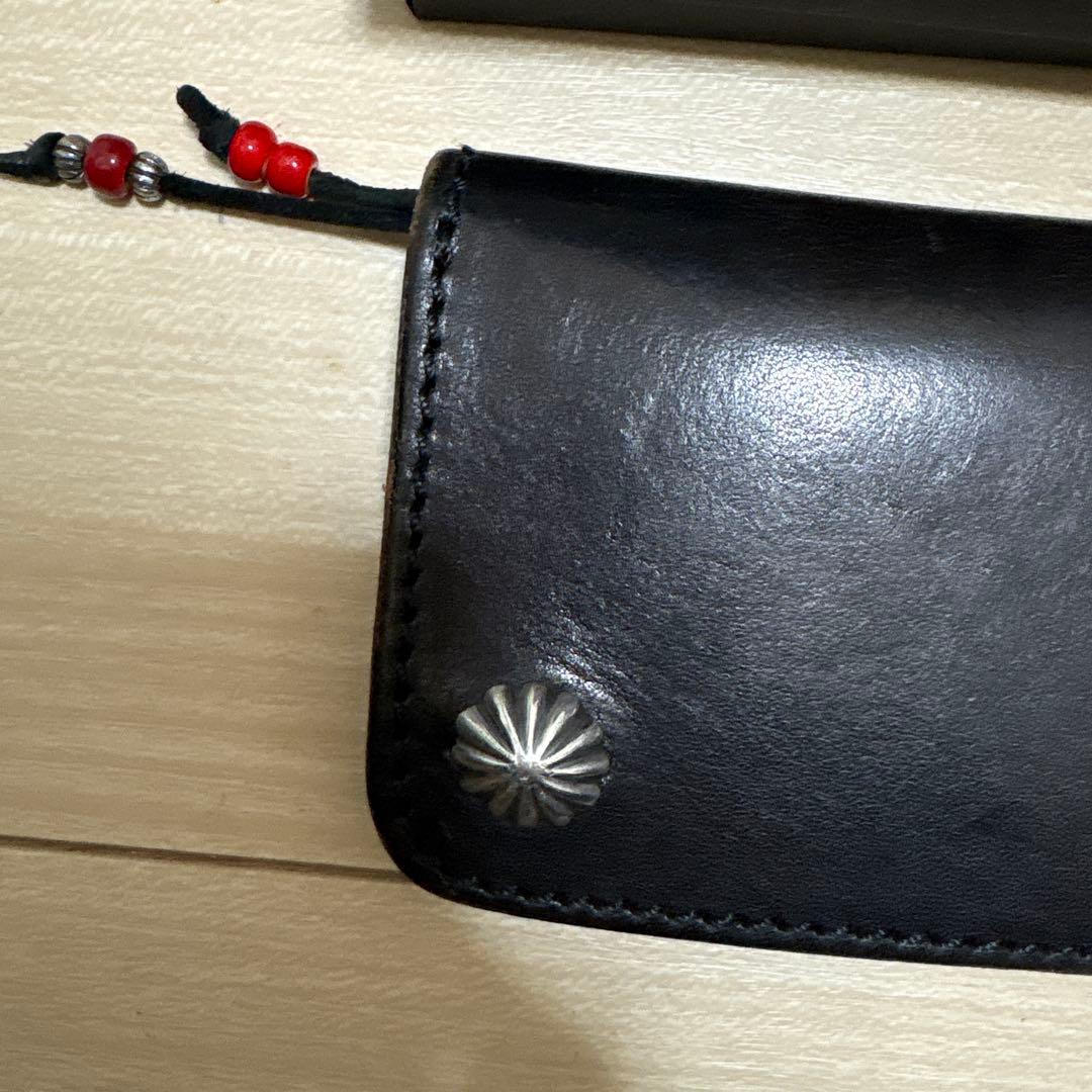 LARRY SMITH ブラック レザー 長財布