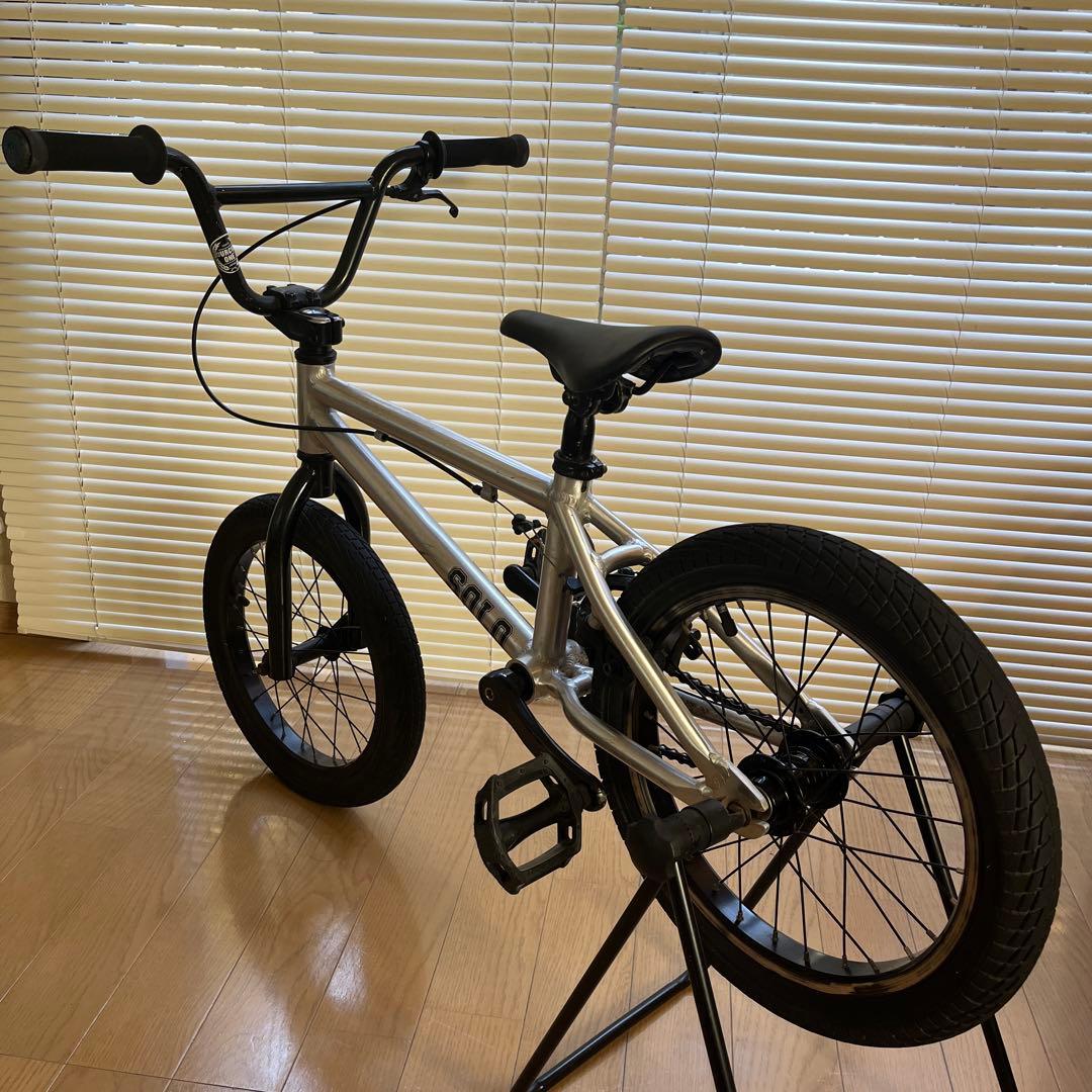 【E様】直接引渡し ダーカスワン BMX SOLO シルバー 16インチ