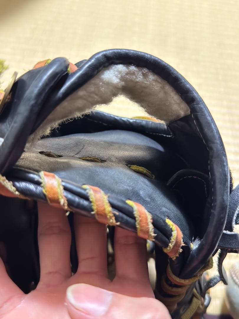 アトムズ硬式野球グローブ 黒