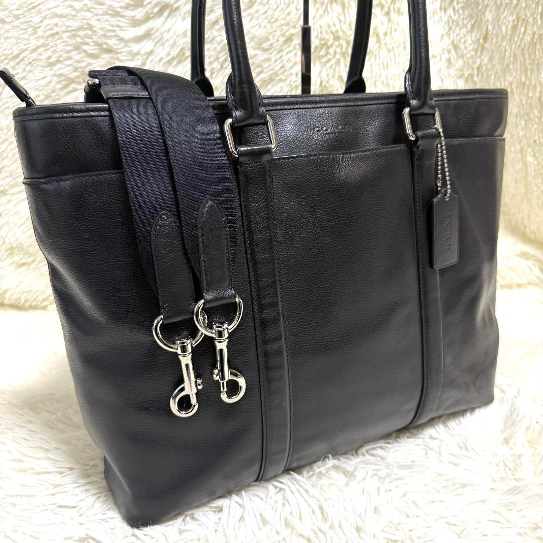 まっちゃん02様✨コーチ メトロポリタン ビジネスバッグ ブラック 2way