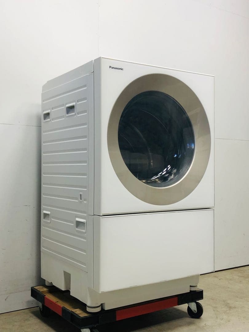 NA-VG720R 右開き　お洒落なキューブル美品 パナドラム式洗濯乾燥機