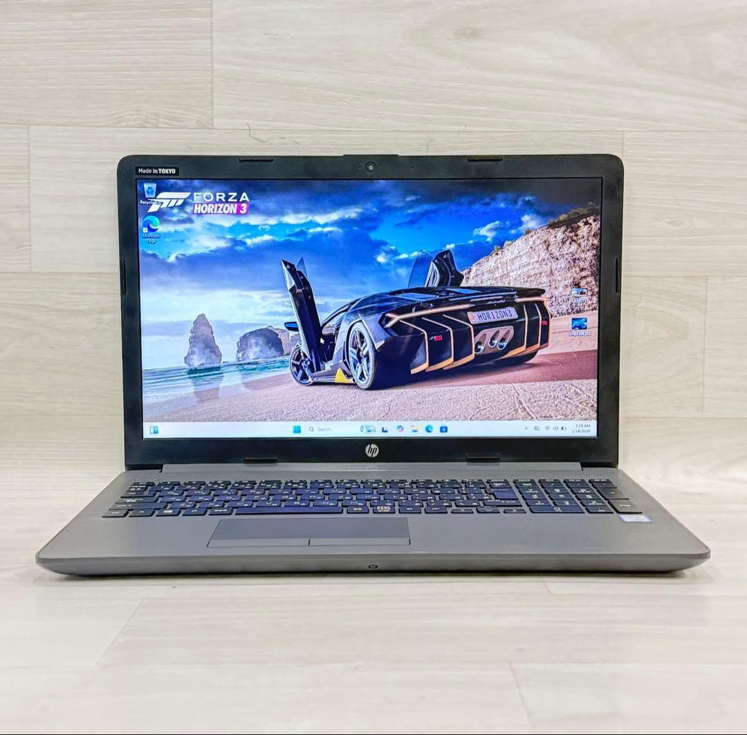 8 世代エイチピーHpノートパソコン/8GB/SSD+HDD/webカメラ