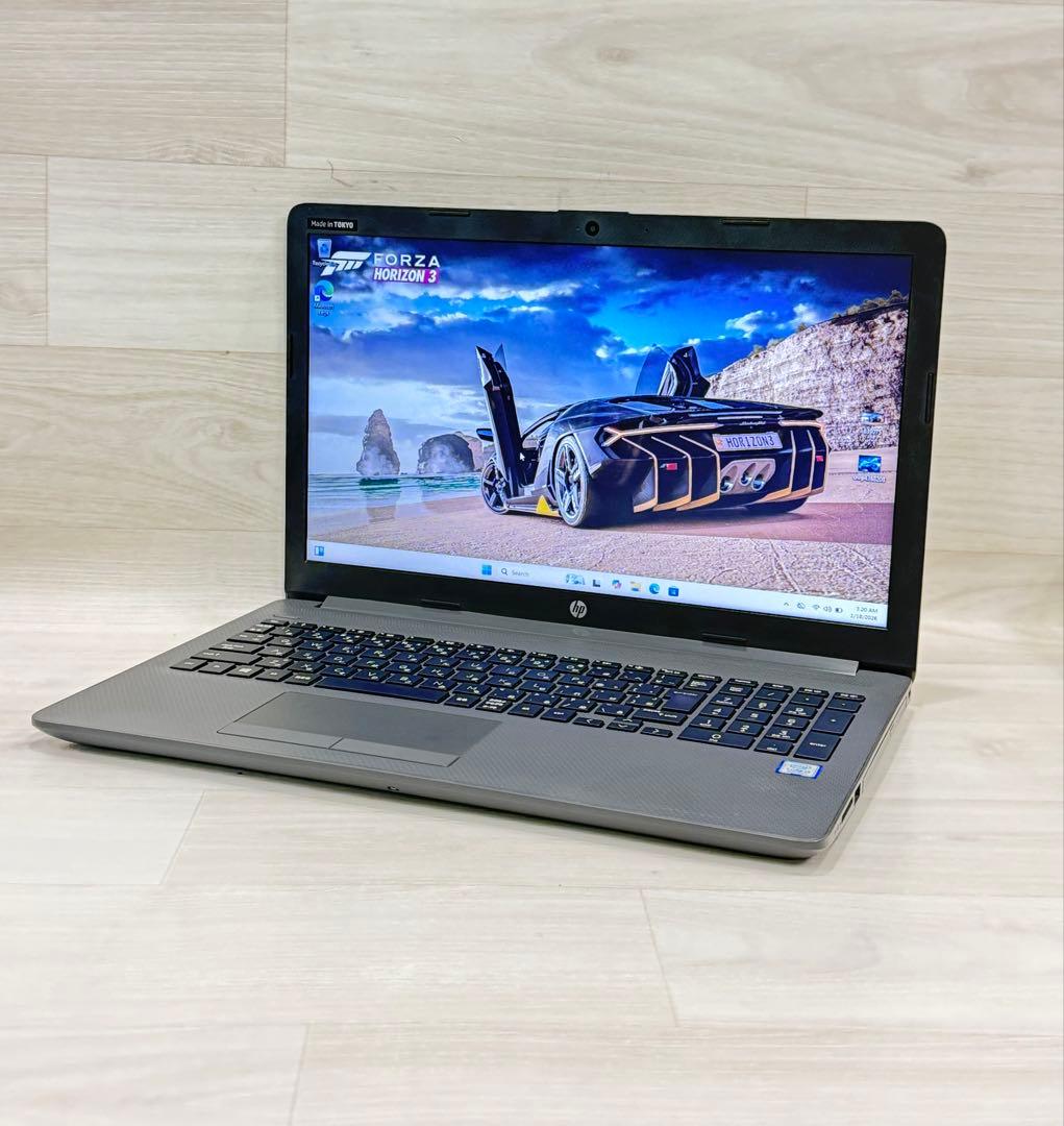 8 世代エイチピーHpノートパソコン/8GB/SSD+HDD/webカメラ