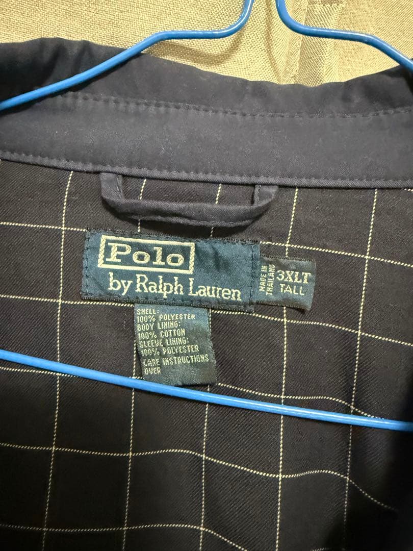 Polo by Ralph Lauren ナイロンジャケット 3XLT ネイビー