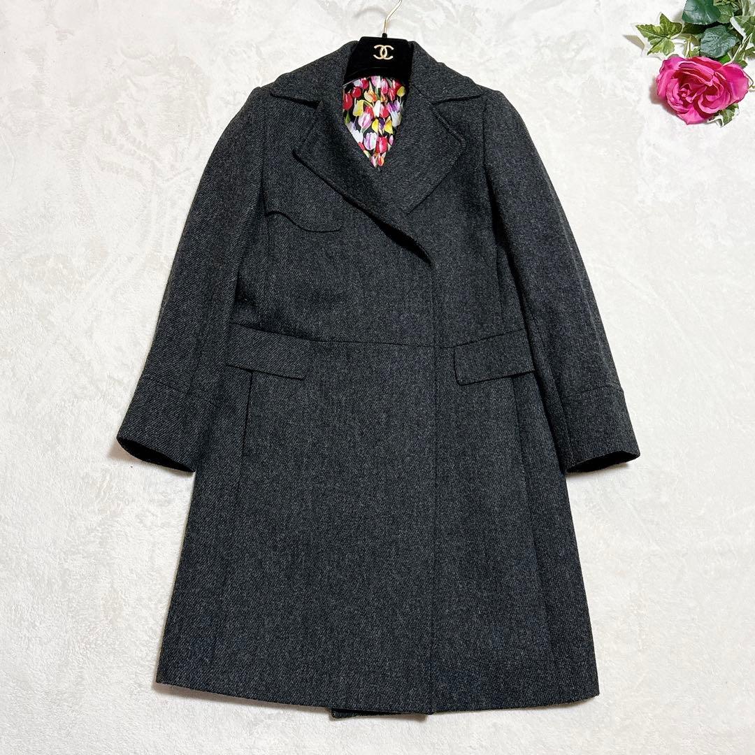 未使用✨　現行品　ポールスミス　チェスターコート　ウール　38 レディース