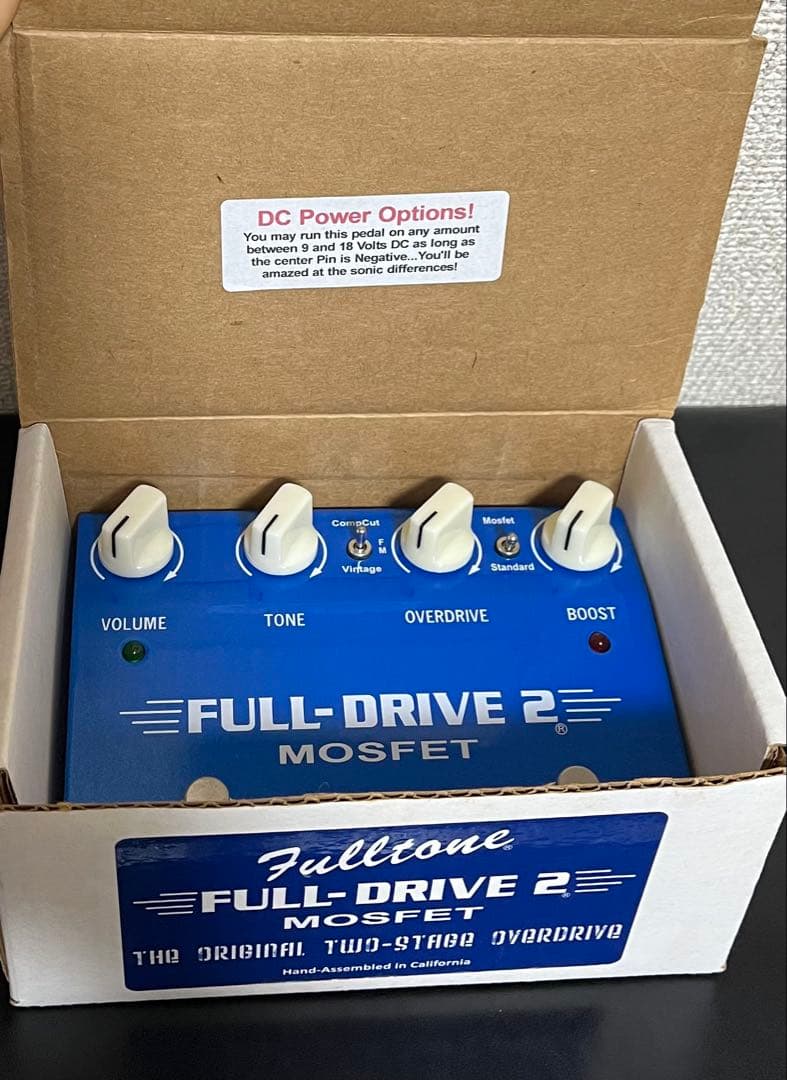 【美品・箱付】FULLTONE FULL-DRIVE 2 MOSFET