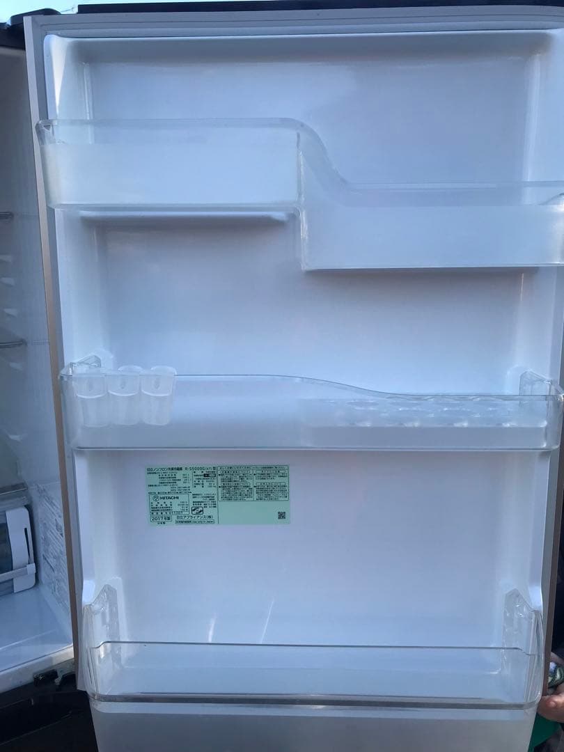 HITACHI/日立5ドア冷蔵庫　R-S5000G 501L 2017年製