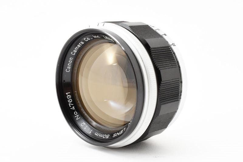 CANON Lens 50mm f/1.2 L39 LTM ライカマウント