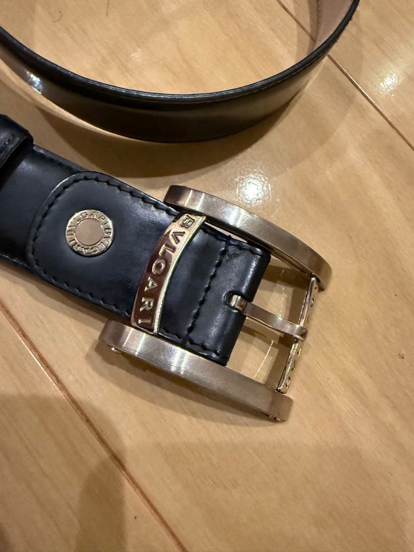 ブルガリ アショーマ レザーベルト　ジャンク　セール
