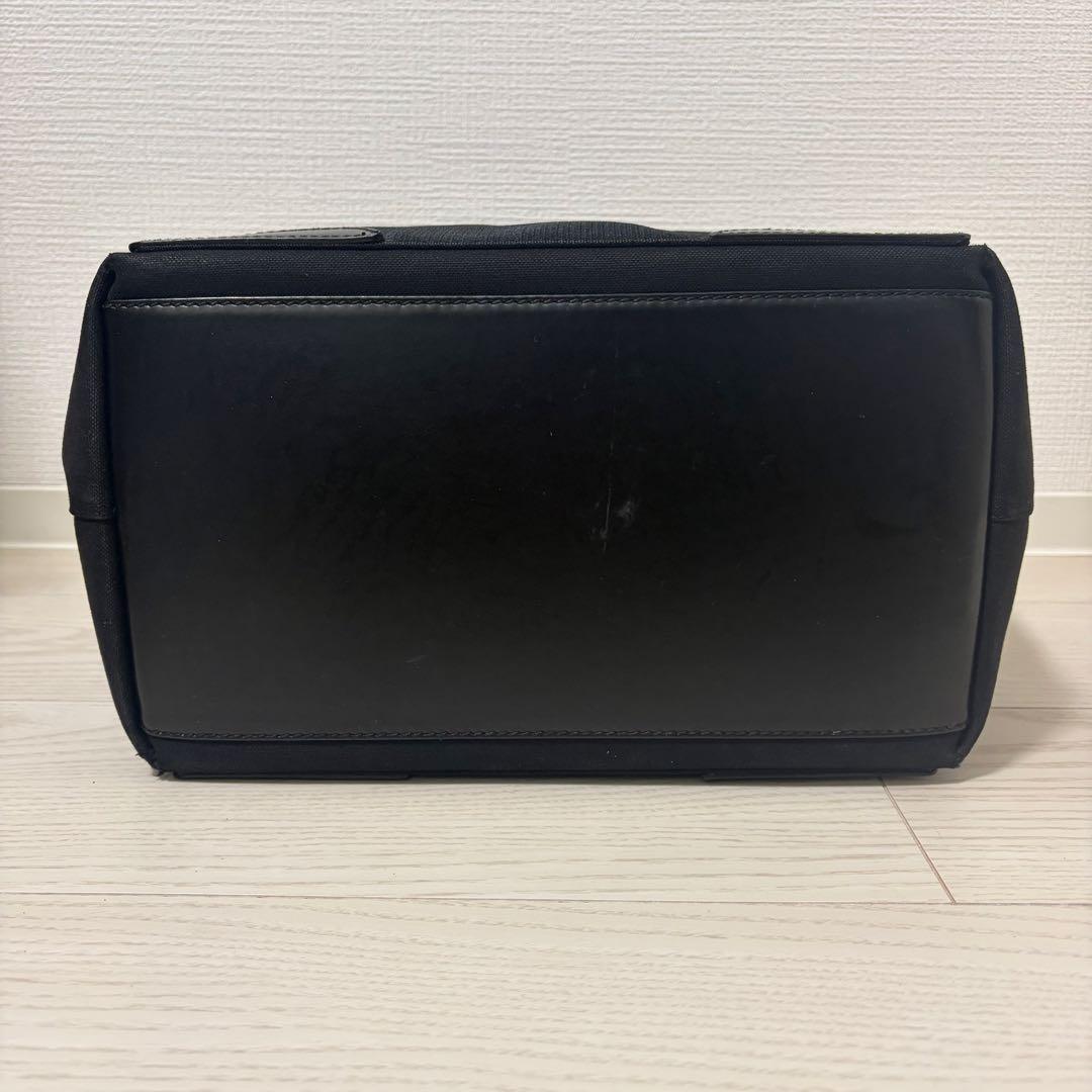 ✨美品✨BALENCIAGA　ネイビーカバスS　ハンドバッグ　キャンバス　黒