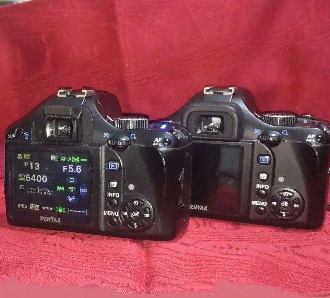 PENTAX K-X デジタル一眼レフカメラメイン/サブ機/2台共動作確認済