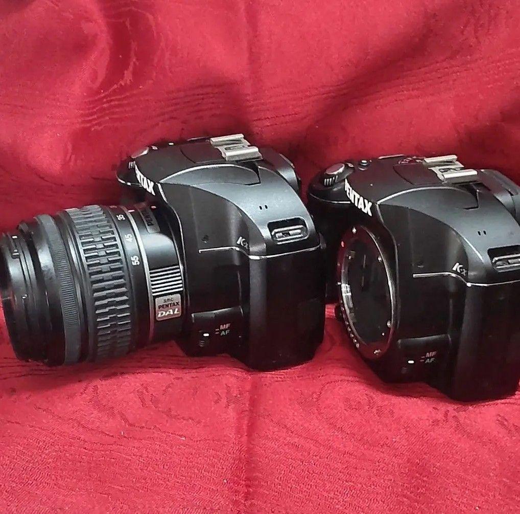PENTAX K-X デジタル一眼レフカメラメイン/サブ機/2台共動作確認済