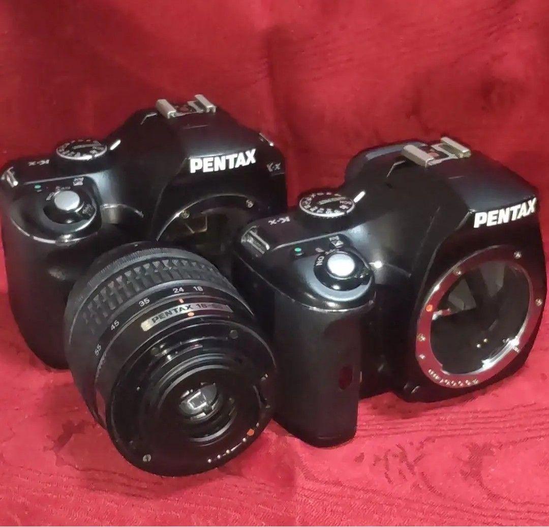 PENTAX K-X デジタル一眼レフカメラメイン/サブ機/2台共動作確認済