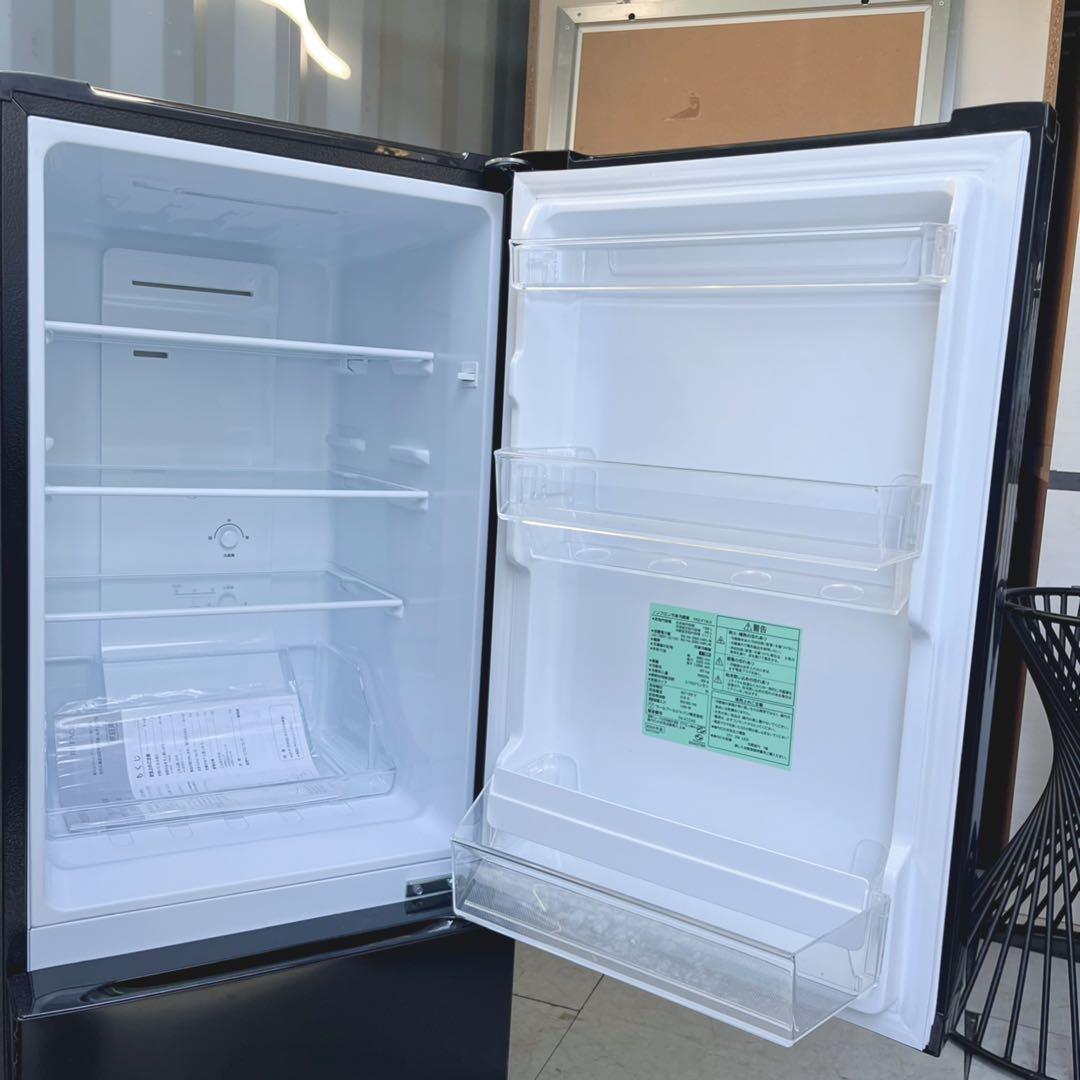 取付無料！安心のヤマダ電機！スタイリッシュブラックインテリア冷蔵庫！洗濯機